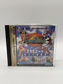 Decathlete Sega Saturn - Japan Region - USA Seller HB37