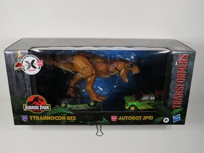 NEW Collaborative JURASSIC PARK & TRANSFORMERS Tyrannocon Rex & Autobot JP93 #2 - Image 1 of 4