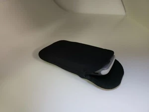 Funda protectora abatible negra suave acolchada para Gameboy Advance #U15 - Imagen 1 de 6