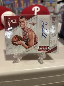 2015-16 Panini Threads Signage Rookies Sam Dekker #SR-SD Rookie Auto RC