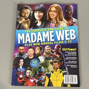 The Complete Fan Guide To Madame Web Plus New Marvel Films & TV Magazine Issue - Imagen 1 de 10