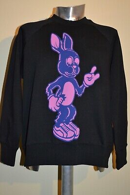 Paul Smith Mainline Womens Black Rabbit Print Sweatshirt “S” New    • 83.64€
