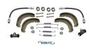 Rear Brake Shoe Kit Wheel Cylinders,Hoses,Hardware VW Beetle Bug 1965 1966 1967