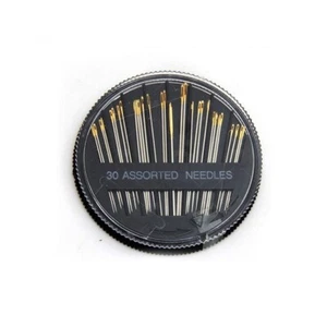 30 Nähnadeln Länge 31-51 mm  Handnähnadeln Nadeln Nähen Nadelset Basteln - Bild 1 von 1