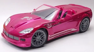 Barbie Pink Metallic Cruisin Corvette R/C Car Toys R Us Exclusive C6 *NO REMOTE* - Picture 1 of 14