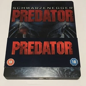 PREDATOR (UK IMPORT Blu-ray SteelBook) Very RARE Grail UK OOP - Picture 1 of 10
