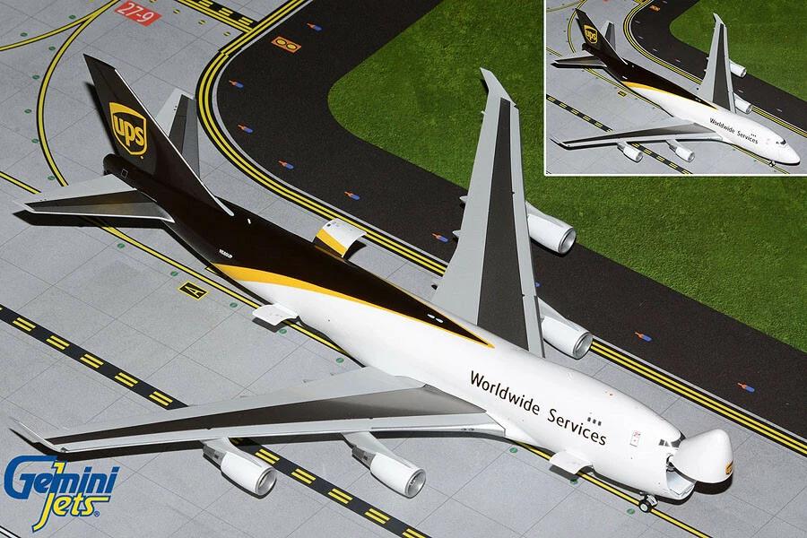UPS Boeing 747-400F Doors Open/Closed Gemini Jets G2UPS932 Scale 1 200 IN STOCK