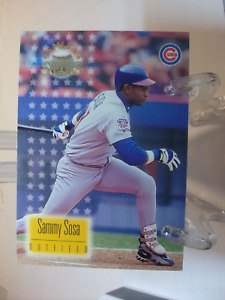 1997 Topps Stars Baseball Card    #10 - Sammy Sosa - Chicago Cubs    (2388)