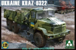 Takom 1/35 2022 Ukraine Kraz-6322 Heavy Truck (Late Type) Model Kit - Picture 1 of 1
