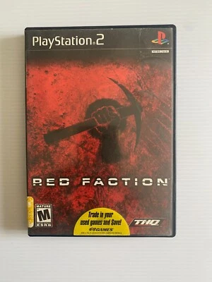 Red Faction | PS2 | Pre Owned | Black Label | Excellent Condition - Image 1 of 4