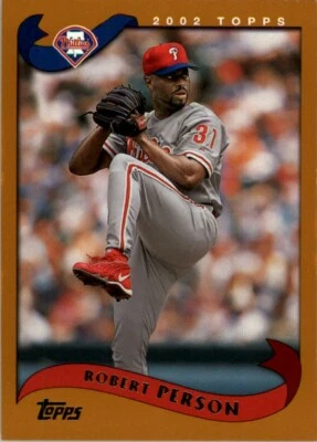 2002 Topps MLB Robert Person #394 - Image 1 of 2