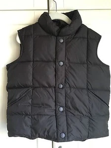 Lands End Down Vest Girls Or Boys 4 Brown Outerwear Unisex - Picture 1 of 1