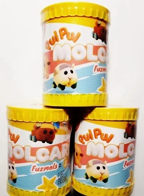 Pui Pui Molcar Fuzmols 2.5" Vehicle Figure (MGA, 2022) *NEW SEALED - LOT OF 3* - Image 1 of 2