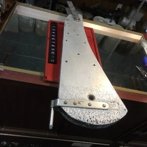 Vintage Sailboat Aluminum/Wood Rudder 24.5 x 9.5" #op/hp - Picture 1 of 18