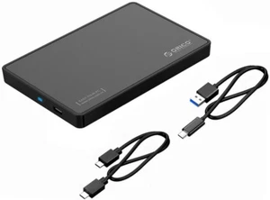 ORICO 2.5 Inch USB 3.1 Type C Gen 2 to SATA III HDD SSD Enclosure Caddy Case - Afbeelding 1 van 6