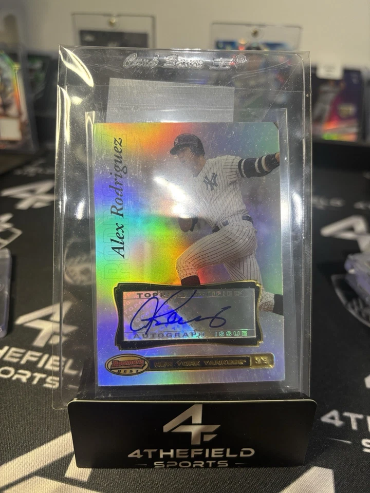 Bowman's Best #23 2007 Alex Rodriguez autógrafo automático Yankees Foto 1 de 2