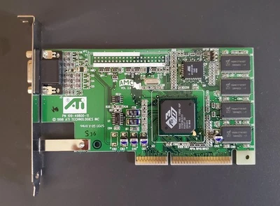 ATI 109-49800-11 RAGE PRO TURBO AGP 8MB Graphics Card - Image 1 of 3