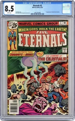 Eternals #2 CGC 8.5 1976 2061567008 - Image 1 of 2