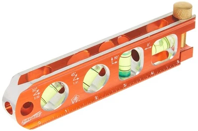 Swanson Tool Co TL041M 6 Inch Savage Magnetic Billet Torpedo Level with Brass... - Image 1 of 4