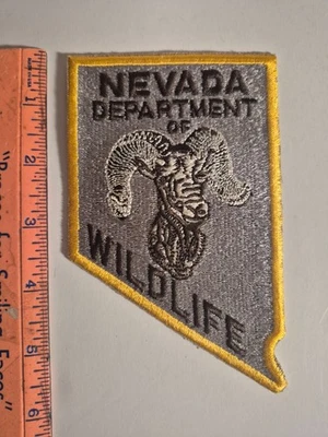 Nevada Department Of Wildlife Game Warden Patch - Image 1 of 2