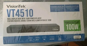 New VisionTek VT4510 Docking Station 901484 - Afbeelding 1 van 4