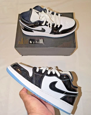 Nike Air Jordan 1 Low GS SE Concord DV1333-100 GS Talla 7Y Nuevo Sin Tapa de Caja Foto 1 de 4
