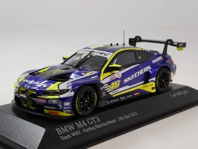 Minichamps BMW M4 GT3 #46 V. Rossi Farfus Martin 24h Spa 2023 1/43 410232646 - Immagine 1 di 3