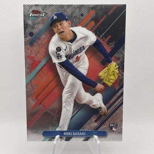 2025 Topps Finest ROKI SASAKI Rare Rookie RC #288 Dodgers - Imagen 1 de 2