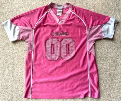 Джерси Green Bay Packers номер 00 - для девочек XL (14-16)/женская маленькая - розовая - Изображение 1 из 4