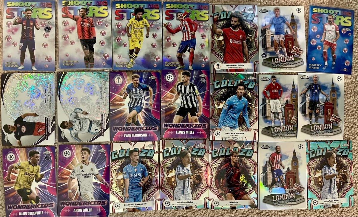 Topps Soccer Real Madrid Rookie Sports Trading Cards Topps Soccer Real Madrid Rookie Sports Trading Cards