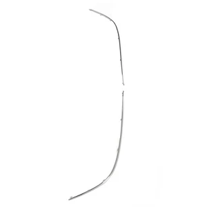 ˘1Pair Front Bumper Outer Molding Chrome Cover 2208850674 Protective For - Picture 1 of 12