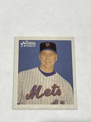 Bowman Heritage Baseball Mini #93 2006 - Tom Glavine - Mets de Nueva York Foto 1 de 2