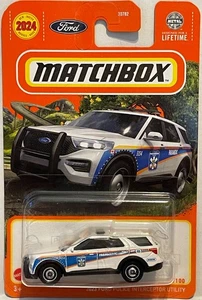 MATCHBOX 2023 FORD POLICE INTERCEPTOR UTILITY MBX PARAMEDIC 36 / 100 - Picture 1 of 6