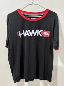 Tony Hawk T-Shirt Men’s Size Medium. Black With Red Collars - Picture 1 of 3