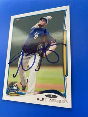 2014 Topps Debut Alec Asher Auto #123 - Image 1 of 4