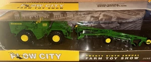 Ertl 1/32 JOHN DEERE 8010 4 WD Tractor 8 bottom Plow 2009 Plow City #16180A - Picture 1 of 2