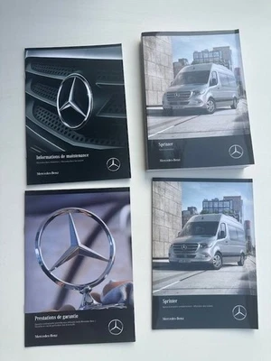 MERCEDES SPRINTER 3 Type 907 Phase 2  2021 à 2024 Notices Utilisation CD Pochett - Photo 1/4