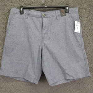 14th & Union Shorts Herren 30 blau Chino Slim Fit Freizeit leicht Sommer Baumwolle - Bild 1 von 8