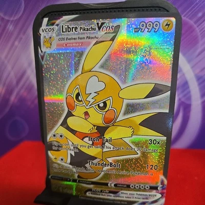 Libre Wrestling Cosplay Pikachu Custom Fan Art Card Series Pokemon FREE SHIPPING - Image 1 of 4