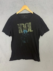 Camisa John Varvatos Billy Idol Para Hombres Mediana Negra Música Rock Lo último en la ciudad - Imagen 1 de 8