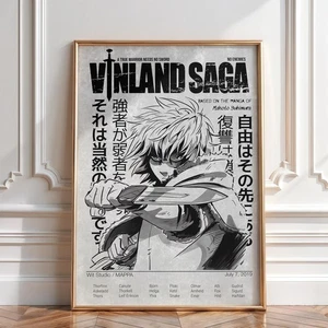 Vinland Saga Poster – Thorfinn Manga & Anime Wall Art Print - Picture 1 of 2
