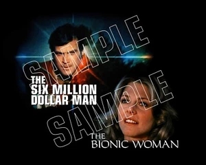 SIX MILLION DOLLAR MAN/BIONIC WOMAN Photo C02 LEE MAJORS/LINDSAY WAGNER - Picture 1 of 1