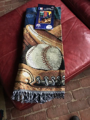 BOSTON RED SOX Heavyweight Blanket Tapestry Throw THE NORTHWEST CO - AUTHENTIC! Cover
