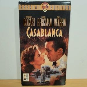 Casablanca (VHS 2001) Special Edition Humphrey Bogart Ingrid Bergman Paul Henrei - Picture 1 of 3