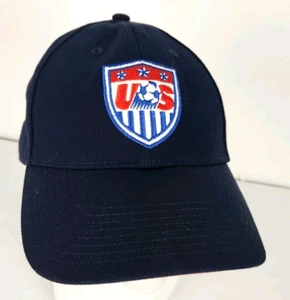 Nike Team USA World Cup Soccer Adjustable Navy Blue Baseball Hat Cap USMNT USWNT - Picture 1 of 6