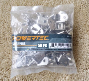 QP1402 5mm Shelf Pegs 50 pcs, L-Shaped Bracket with Hole Shelf Pins Support; t13 - Picture 1 of 5