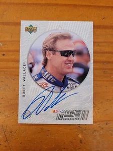 1999 Upper Deck Signature Collection #RW Rusty Wallace On-Card Autograph Mint - Picture 1 of 1