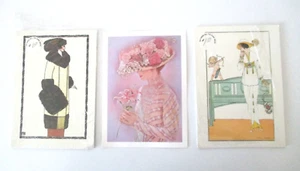 Dover Publications 30 French Fashion Plate Postcards 1988 NOS AZ41 - Picture 1 of 12