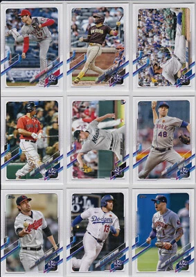 2021 Topps Update MLB All-Stars Insert - You Pick Your Card - All-Star Game ASG - Image 1 of 2