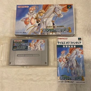 TALES OF PHANTASIA Super Famicom SFC SNES SHVC-ATVJ 1995 NTSC-J Nintendo namco - Imagen 1 de 14